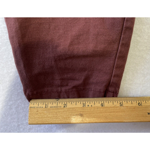Kuhl Pants Womens Size 8 (31x29) Brooke Skinny Denim Pants Hiking Camp Burgundy - Picture 6 of 14